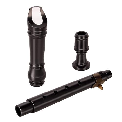 Eastrock Recorder Instrument German Style Soprano Recorder Brown 3 Pieces for Beginners with Cleaning Rod, Fingering Chart, Packing Bag, Thumb Rest - Brown thumbnail 5