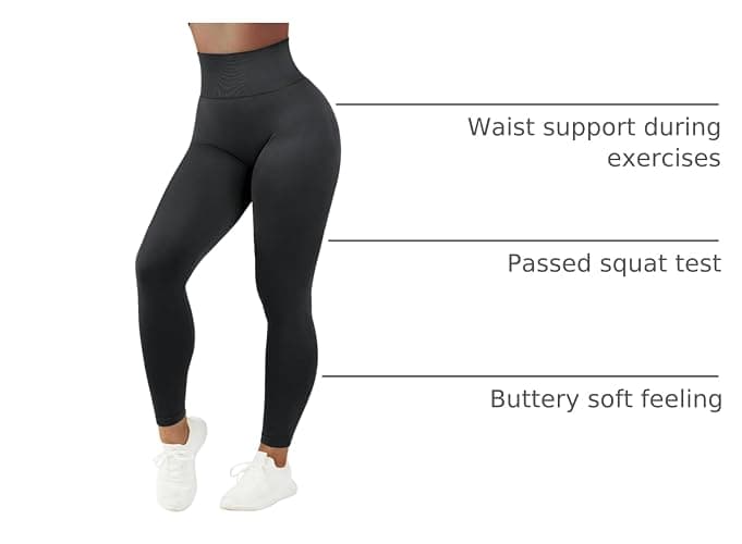 JGS1996 Hidden Scrunch Butt Lifting Leggings for Women Tummy Control High Waisted Workout Gym Seamless Impact Yoga Pants thumbnail 4