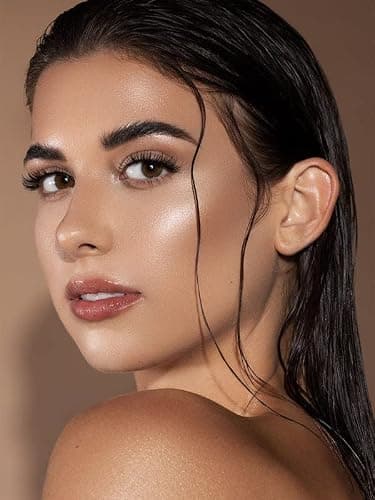 SHEGLAM Glow Bloom Liquid Waterproof Highlighter Long Lasting Cream Highlighter with Shimmer Dewy Finish - Vanilla Frost thumbnail 2