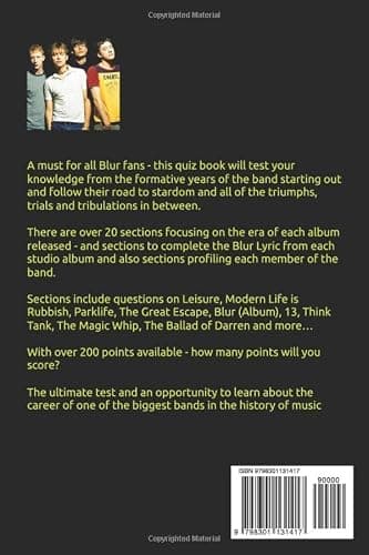 Blur - The Complete Quiz Book thumbnail 2