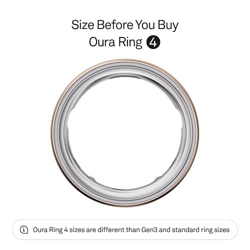 Oura Ring 4 - Rose Gold - Size 8 - Size Before You Buy thumbnail 2