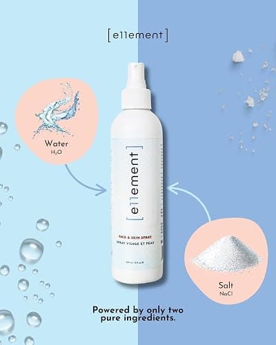 Hypochlorous Acid Spray – Acne Prone Skin – Dry Face – Eczema Prone Skin - Tattoo Aftercare – Piercing Aftercare – Saline Toner – Facial Cleanser – Eye Lash Cleanser - All Natural Face and Skin Spray – Safe for All Skin Types – Hypoallergenic – Cruelty Free - e11ement (Large 8oz)) thumbnail 4