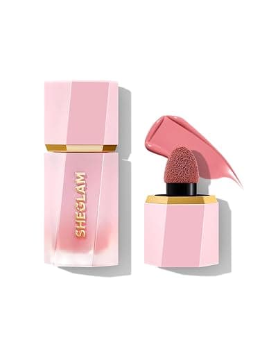 SHEGLAM Color Bloom Liquid Blush Makeup for Cheeks Matte Finish -Real Deal - Image 1