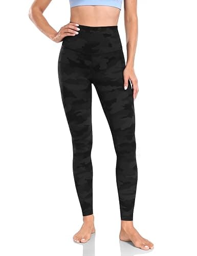 HeyNuts Yoga Pro Leggings 28'', Buttery Soft High Waisted Lounge Yoga Pants Full Length thumbnail 4