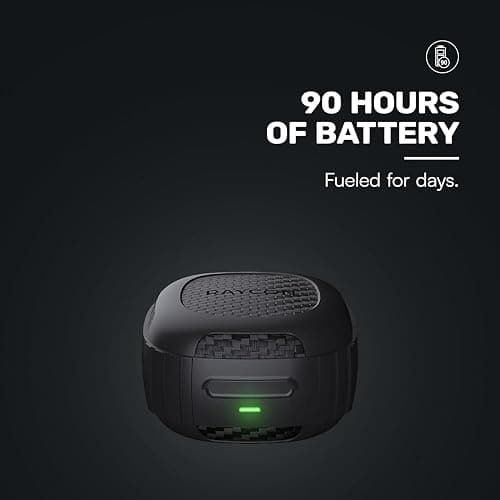 Raycon Impact Earbuds Military-Grade Impact Resistant, IP67 Bluetooth Earbuds with Stereo Sound, 90 Hours of Battery Life, Active Noise Cancellation (Black) thumbnail 4