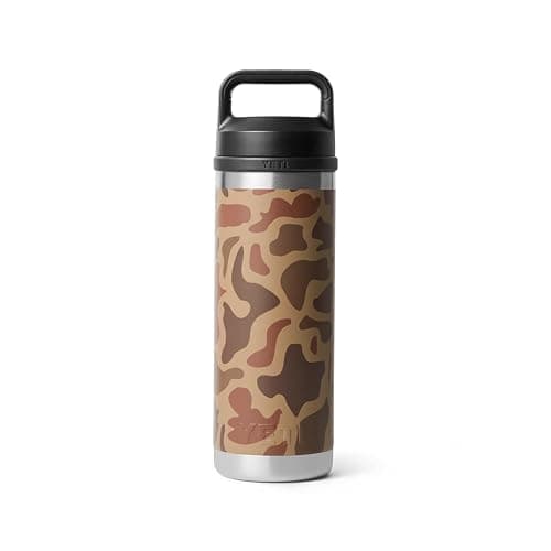 YETI Rambler 18 oz Bottle, Vacuum Insulated, Stainless Steel with Chug Cap, Wetlands Camo thumbnail 5