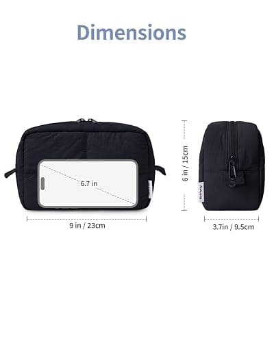Narwey Travel Makeup Bag Cosmetic Bag thumbnail 5