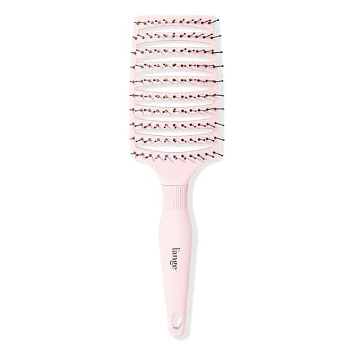 L'ANGE HAIR Siena Wide Curved Vented Hair Brush | Detangle with Nylon Bristles Best for Tangles and Knots Ideal Men Women Brushes Airflow Blush thumbnail 6