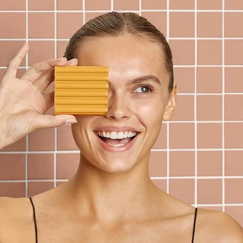 Kitsch Kojic Acid Soap – Turmeric Soap Bar with Hyaluronic Acid & Shea Butter – Brightening & Hydrating Body Wash & Face Wash for Dark Spots, Even Skin Tone & Natural Glow - Made in USA - 4 oz thumbnail 9