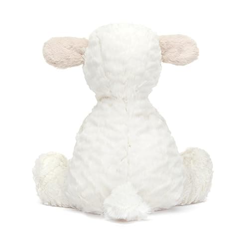 Jellycat Fuddlewuddle Lamb Stuffed Animal, Medium 9 inches - Lamp and Sheep Plush Toy - Classic Children's Gift thumbnail 4