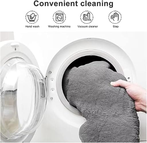 DSXH Pouf Géant Immense, Beanbag Meubles de Salon Party Lavable Pouf Poire Fauteuil Poire Housse de-180 * 65cm/7ft (sans Remplissage) thumbnail 6