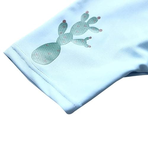 Baby Toddler Boys Two Pieces Swimsuit Set Swimwear Dinosaur Bathing Suit Rash Guards with Hat UPF 50+ thumbnail 5