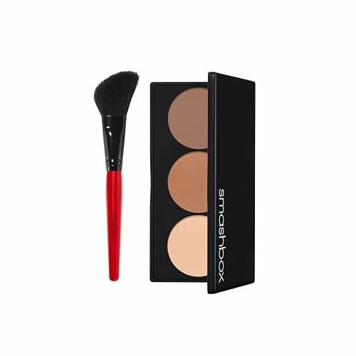 Smashbox Step-By-Step Contour Palette | Sculpt + Glow All-In-One Contour Kit with Blendable + Buildable Formulas - Image 1