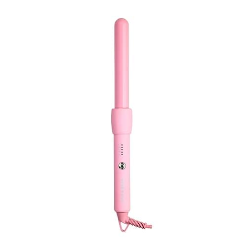 FoxyBae Bounce Bae Ceramic Hair Curling Iron 1" | Hair Curler for Silky, Smooth & Frizz-Free Hair | Temp Controls | Dual Voltage Curling Wand for Long & Short Hair | 360° Swivel Cord [Party-Pink] - Image 1