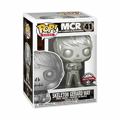 Funko Pop! MCR Platinum Gerard Skeleton Way thumbnail 5