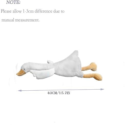 CHELEI2019 15.7" Swan Stuffed Animal,Goose Plush White Stuffed Animal Toy Gifts for Kids thumbnail 2
