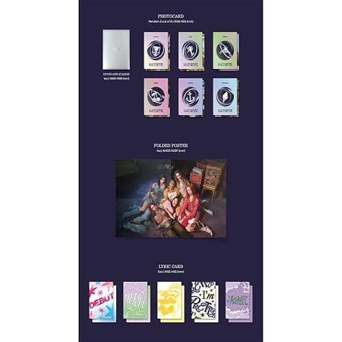KATSEYE [1st EP Album SIS SOFT IS STRONG](SOFT Ver) + 3 Extra Photocards Set thumbnail 4