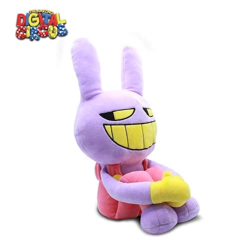 Just Toys – The Amazing Digital Circus Jax Plush 10 Inch Collectible | Officially Licensed 10-inch ultra-soft plush. Collect all 4 TADC characters thumbnail 2