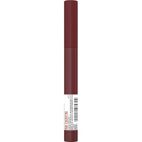 Maybelline Super Stay Ink Crayon Matte Longwear Lipstick Makeup, 165 Drive The Future, 0.04 oz thumbnail 8