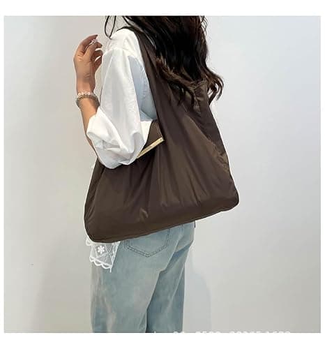 Novum Caelum Foldable Tote Bag Keychain - Large Capacity Portable Shopping Bag Keyring - Reusable Groceries Bag for Daily Use thumbnail 2