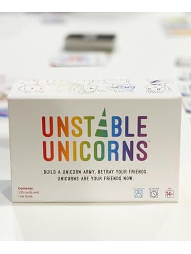 Unstable Games Unstable Unicorns Card Game - Strategy Party Game for 2-8 Players, Ages 8 and Up - Funny Family Game Night Card Game from the Creators of Here to Slay thumbnail 3