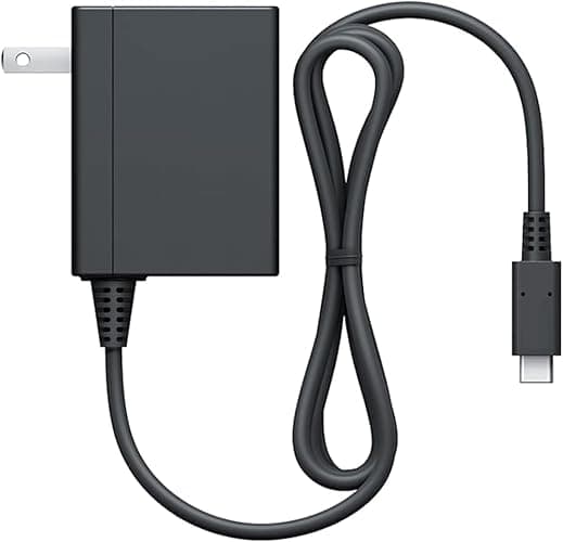 TV Dock Station for Switch and OLED - 3 in 1 Replacement TV Base Docking Station Set with Ethernet LAN Port, Charger, HDMI Cable Accessories (White) thumbnail 6