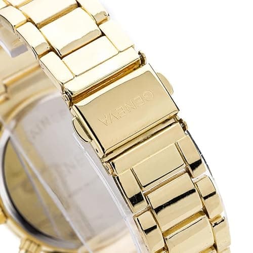 Luxury Unisex Crystal Diamond Watches Quartz Digital Calendar Rose Gold Silver Stainless Steel Watch thumbnail 2