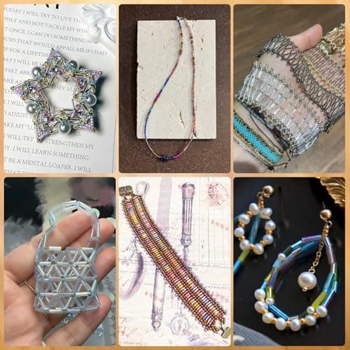 Seople 5040Pcs Tube Bead Embroidery Kit, Bugle Beads for Embroidery for Jewelry Making, Crafts, Bracelets, Necklaces, Earrings thumbnail 3