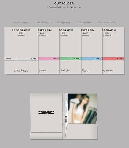 Dreamus LE SSERAFIM EASY 3rd Mini Album COMPACT Ver (SAKURA), SCM0353 thumbnail 2