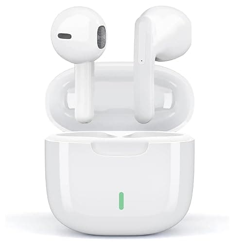 Auriculares Inalámbricos, Bluetooth 5.3 In-Ear Auriculares con Cancelacion Ruido HD Mic, 24H Estéreo Control Táctil Cascos Inalambricos, IPX8 Impermeable Bluetooth Auriculares para Android iPhone iOS - Image 1
