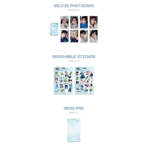 STRAY KIDS [2026 Season's Greetings STAR LIGHT SUPER CLUB] + 3 Extra Photocards Set thumbnail 5