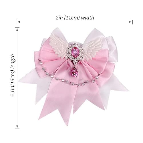 Lightstick Decoration Set Including A Cute Fluffy Cartoon Light Stcik Covers, A K-pop Ribbon Bow Tie Intended for Concert Accessories （pink） thumbnail 3