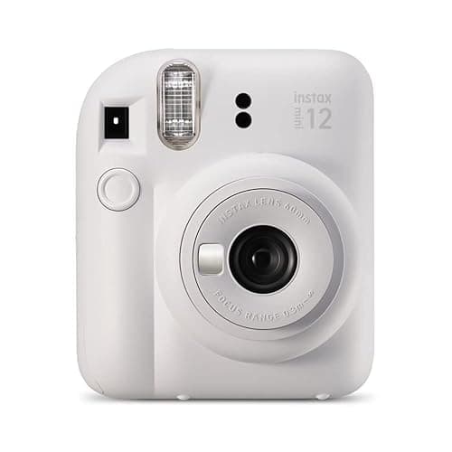 Fujifilm Instax Mini 12 Instant Camera with 40 Shot Film Pack - Clay White thumbnail 3
