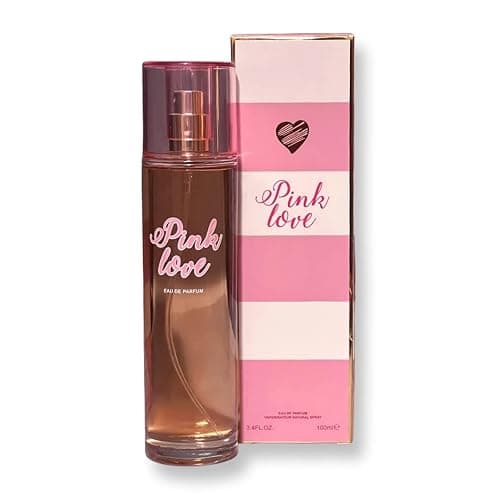 United Scents Pink Love Eau de Parfum for Women | 3.4 Fl Oz Enthralling Raspberry Orange Bergamot and Vanilla Notes | Light Fragrance for Everyday Use - Image 1