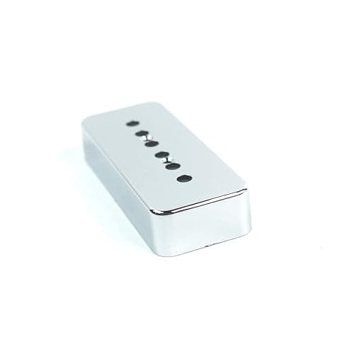 P-90 p90 Soap-bar Pickup Cover 52mm Pole Spacing,Plastic Chrome Plated thumbnail 3
