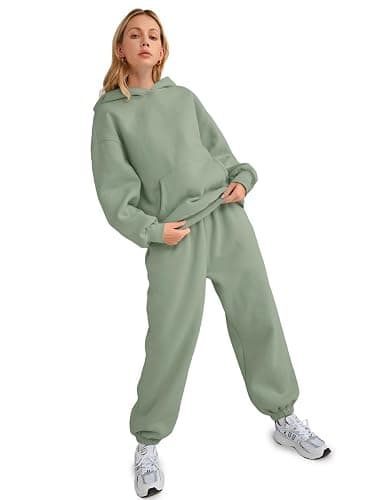 AUTOMET Womens 2 Piece Outfits Lounge Hoodie Sweatsuit Sets Plus Size Fall Fashion Clothes Airport Travel Pants Tracksuits thumbnail 5