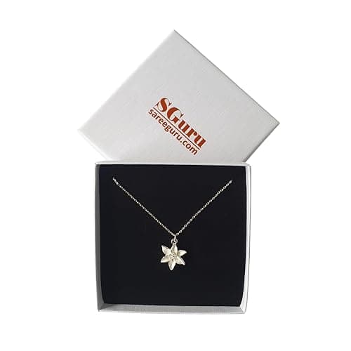 Mini Lily Flower Necklace thumbnail 2