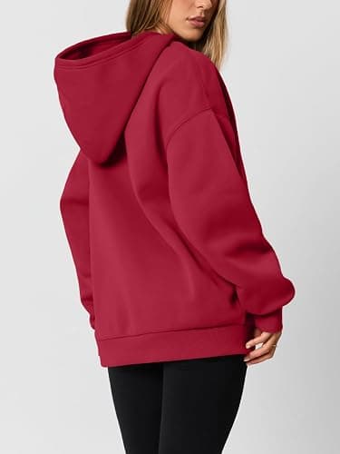 AUTOMET Womens Oversized Hoodies Fleece Trendy Sweatshirts Fall Fashion 2025 Pullover Winter Clothing Outfits thumbnail 4