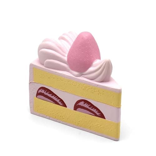 Strawberry Shortcake Squishy Birthday Cake Squeeze Colossal Slow Rising Squishies Scented Toy Gift (Pink) thumbnail 4