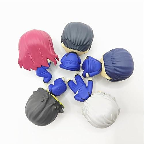 QAHEART Isagi Yoichi Figures 5PCS Seishiro Nagi Anime Figure 1.97IN | Chigiri Hyoma/Bachira Anime Figure, Cute Mini Statues, PVC, Desk Cake Decoration thumbnail 6