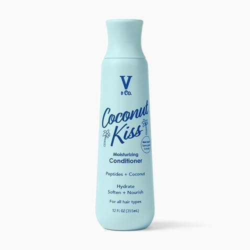 V&Co. Moisturizing Conditioner 12 Oz. - Sulfate Free, Color Safe, and Gentle Formula with Peptide Technology Boosting Hydration for Dry, and Color Treated Hair - Image 1