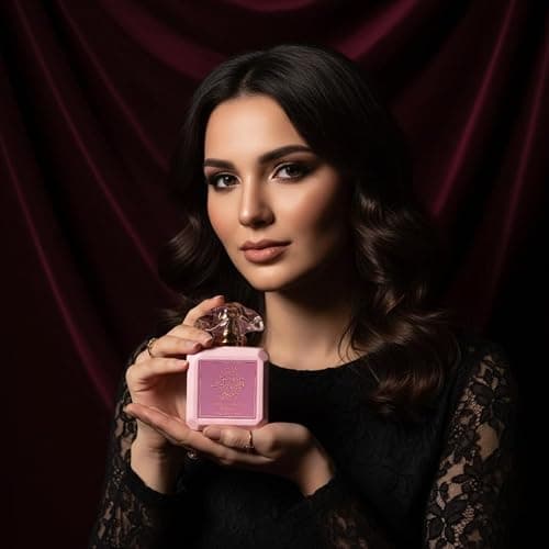 Ard al Zaafaran Pink Blush Shams Al Emarat Khususi, Marshmallow Blush Perfume For Women, Eau de Parfum - 100 ML (3.4 OZ) Romantic & Sweet Arabian Perfume - A Captivating Scent wrapped in Pink Bottle thumbnail 8