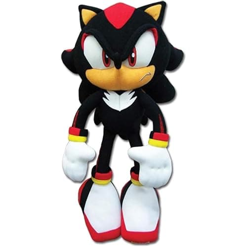 Great Eastern Sonic The Hedgehog Plush-12 Shadow (GE-8967) - Image 1