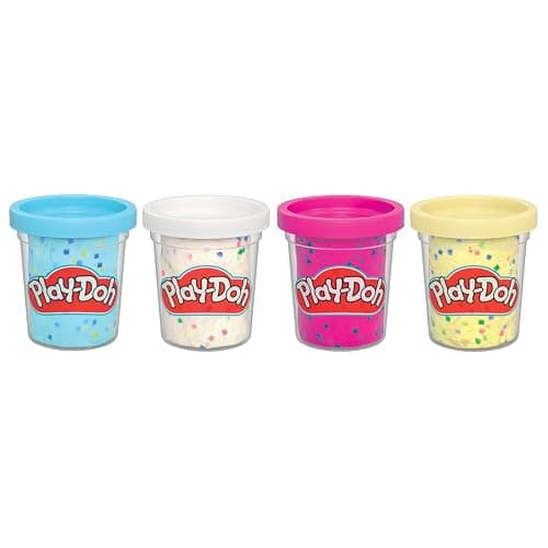 Play-Doh 4 Pack Confetti Compound thumbnail 2