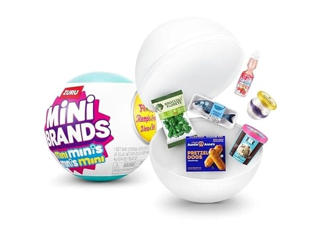Zuru Mini Minis Refrigerator + 3 Capsules, Fill The Fridge Set, Mini Brands thumbnail 3