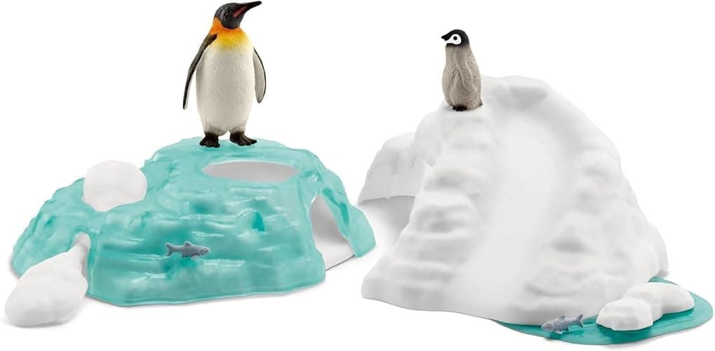 SCHLEICH 42661 Penguin Family Fun, from 3 years, WILD LIFE - Playset, 14 pieces thumbnail 8