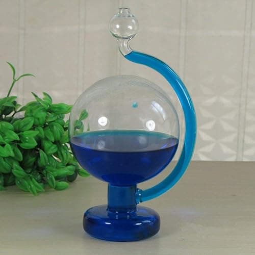 TimesFriend Storm Glass Forecaster Predicting Weather Forecasting Home Ornament Local Cool Monitor Bottle Visual Live Report Reporting Box Ball Indoor Desktop for Kids Toy thumbnail 2