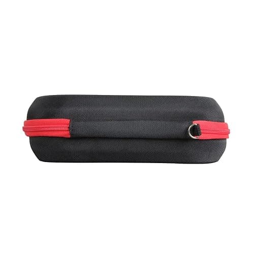 Hermitshell Hard Travel Case for Silensys E7 / PurelySound/MOVSSOU/COWIN/Tapela/Audonia Active Noise Cancelling Bluetooth Headphones (Black+Red) thumbnail 5