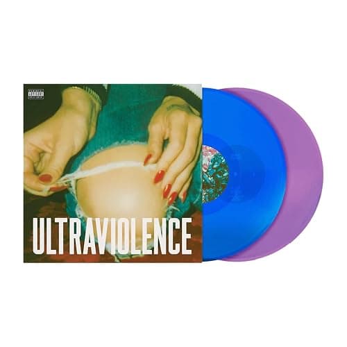 Ultraviolence (Limited Edition Alternate Cover Blue & Violet Colored Vinyl 2LP) - Image 1