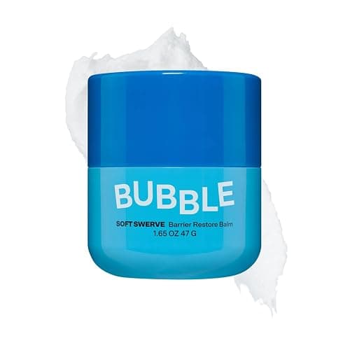 Bubble Skincare Soft Swerve Barrier Cream - Face Moisturizer for Dry Skin, Skin Barrier Repair Balm - Moisture-Sealing Face Balm with Squalane, Shea Butter, Ceramides, Niacinamide (47g) - Image 1